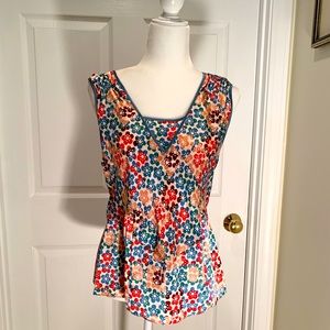 NWOT, silk Marc Jacobs top. Cute detailing.
